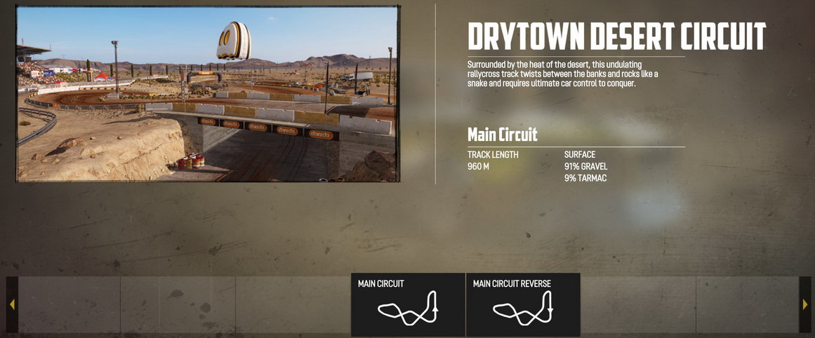 Drytown Desert Circuit